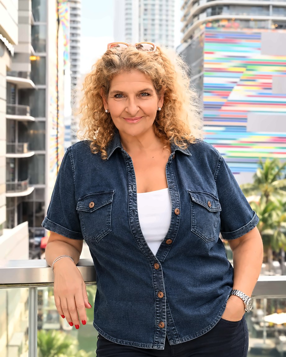 Fer, fundadora de MFS Travel Design, en Miami